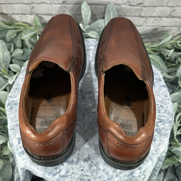 Johnston & Murphy Stanton Runoff XC4 Dark Cherry Leather Slip-On Mens 9M🌟VGUC🌟 - Picture 10 of 16
